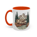 Vintage Class C Motorhome "Home, But Mobile" Ceramic Mug — 11oz / 15oz