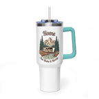 Modern Class A Motorhome "Home, But Mobile" Tumbler — 40oz Stainless Steel
