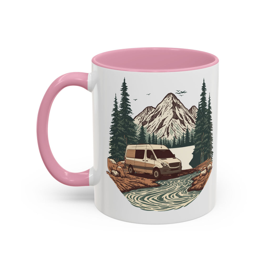 Adventure Van "Home, But Mobile" Ceramic Mug — 11oz / 15oz