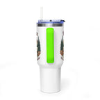 Teardrop Trailer "Home, But Mobile" Tumbler — 40oz Stainless Steel
