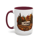Pumpkin Patch Modern Class C Motorhome Ceramic Mug — 11oz / 15ozColorful