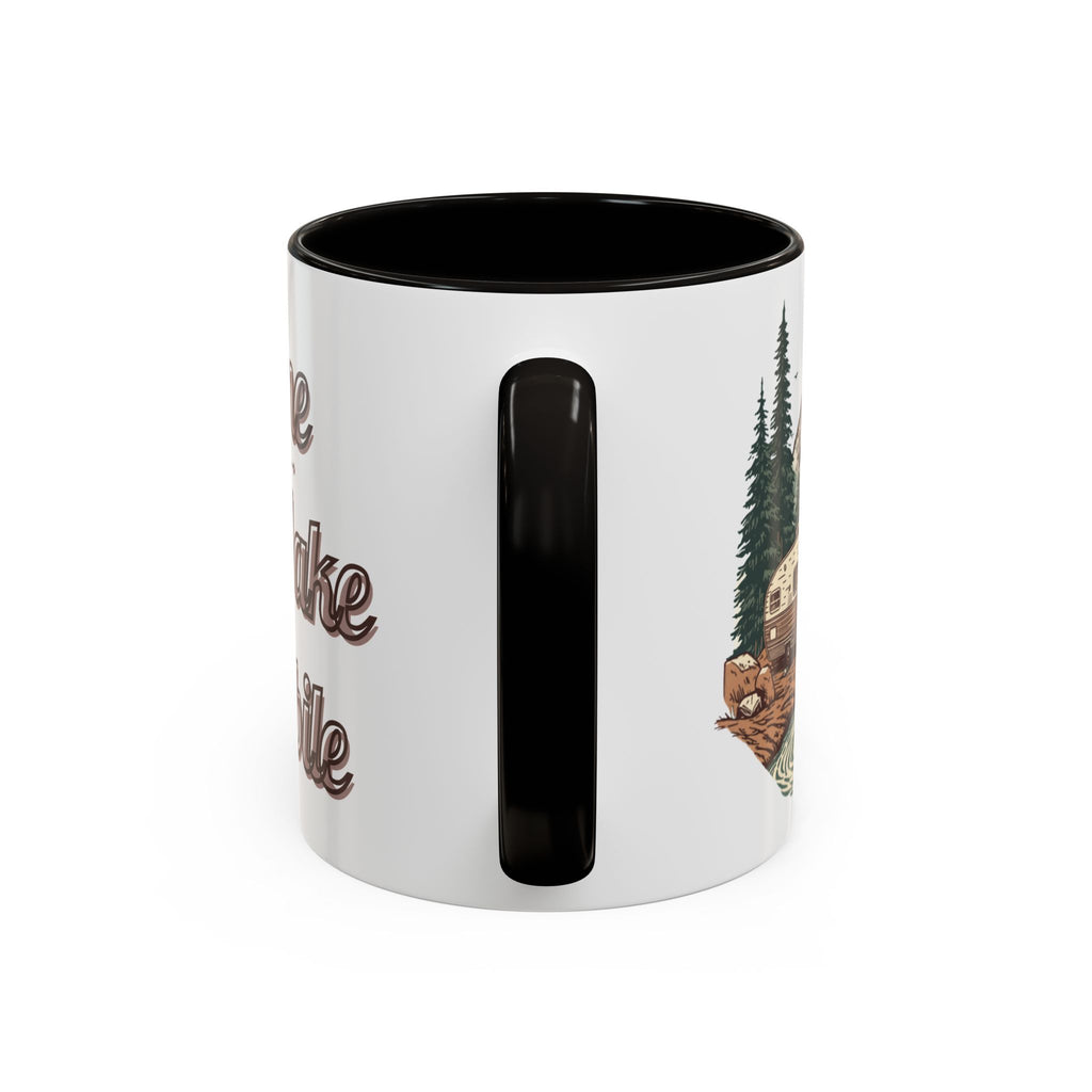 Travel Trailer "Home, But Mobile" Ceramic Mug — 11oz / 15oz
