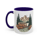Hippy Van "Home, But Mobile" Ceramic Mug — 11oz / 15oz