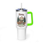 Modern Class A Motorhome "Home, But Mobile" Tumbler — 40oz Stainless Steel