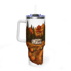Pumpkin Patch Vintage Class C Motorhome Tumbler — 40oz Stainless Steel