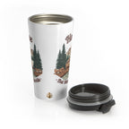 Campervan "Home, But Mobile" Travel Mug — 15oz Stainless Steel