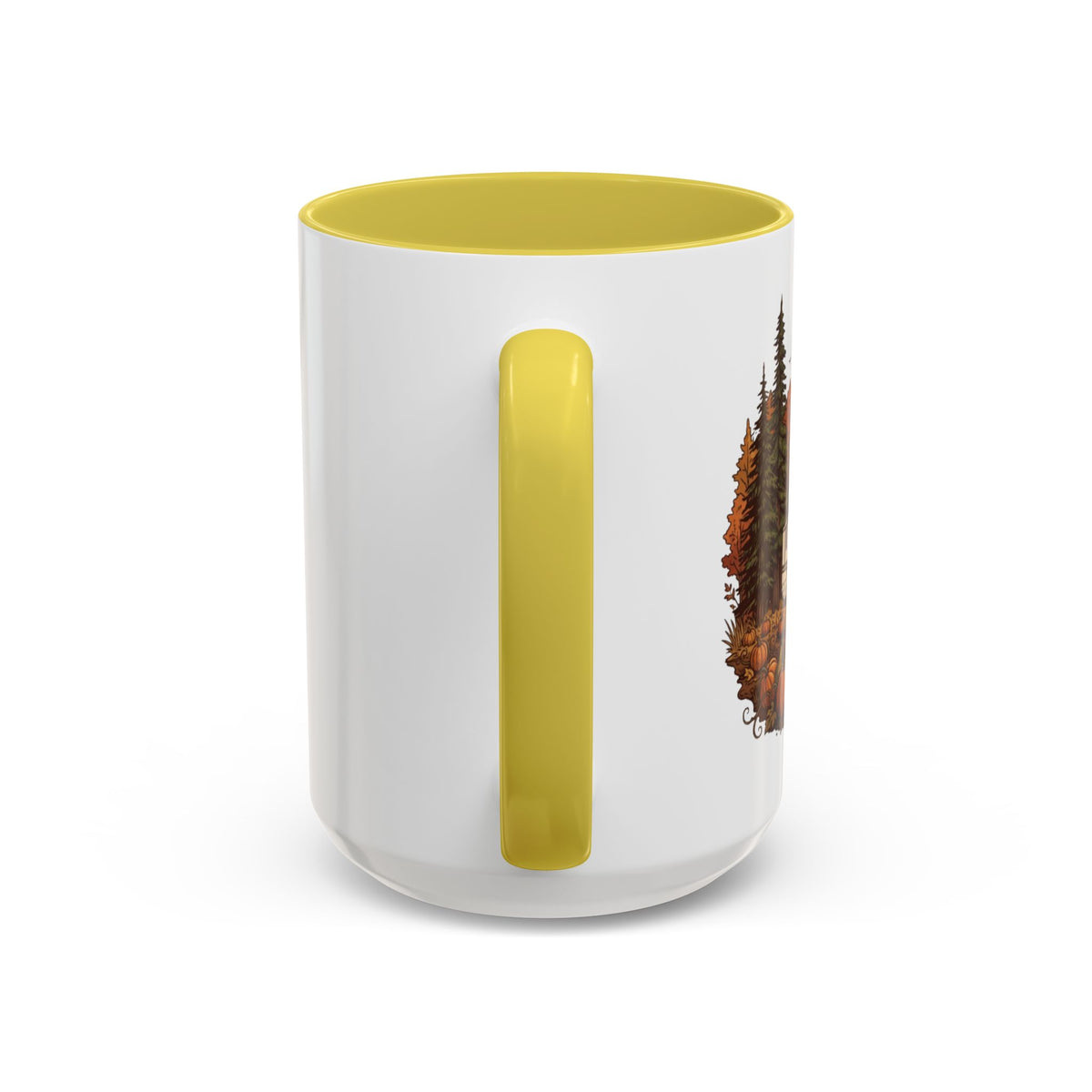 Pumpkin Patch Modern Class A Motorhome Ceramic Mug — 11oz / 15ozColorful
