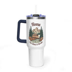 Campervan "Home, But Mobile" Tumbler — 40oz Stainless Steel