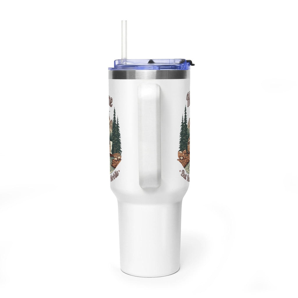 Campervan "Home, But Mobile" Tumbler — 40oz Stainless Steel