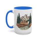 Campervan "Home, But Mobile" Ceramic Mug — 11oz / 15oz