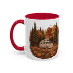 Pumpkin Patch Campervan Ceramic Mug — 11oz / 15ozColorful