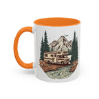 Vintage Class C Motorhome "Home, But Mobile" Ceramic Mug — 11oz / 15oz