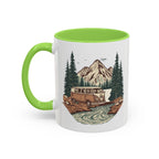 Hippy Van "Home, But Mobile" Ceramic Mug — 11oz / 15oz