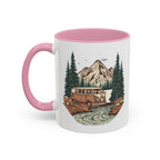 Hippy Van "Home, But Mobile" Ceramic Mug — 11oz / 15oz