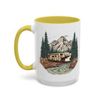 Modern 5th Wheel "Home, But Mobile" Ceramic Mug — 11oz / 15oz