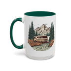 Vintage Class A Motorhome "Home, But Mobile" Ceramic Mug — 11oz / 15oz