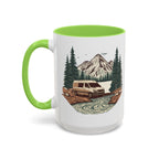 Adventure Van "Home, But Mobile" Ceramic Mug — 11oz / 15oz