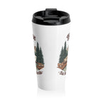 Vintage 5th Wheel "Home, But Make It Mobile" Travel Mug — 15oz Stainless Steel
