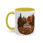 Pumpkin Patch Campervan Ceramic Mug — 11oz / 15ozColorful