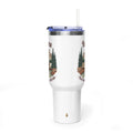 Vintage Class C Motorhome "Home, But Mobile" Tumbler — 40oz Stainless Steel