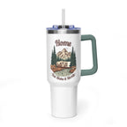 Travel Trailer "Home, But Mobile" Tumbler — 40oz Stainless Steel
