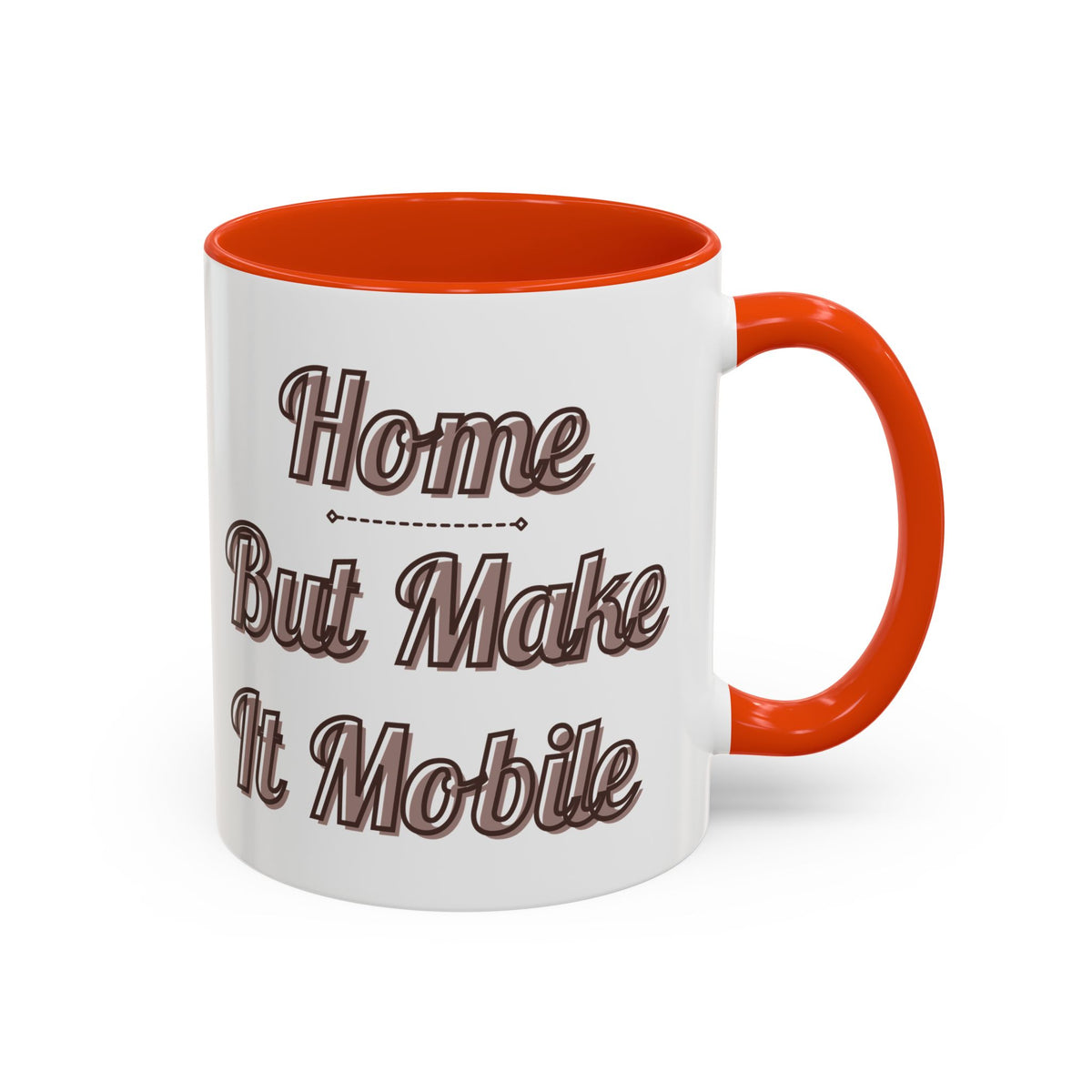 Silver Bullet Trailer "Home, But Mobile" Ceramic Mug — 11oz / 15oz