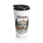 5th Wheel "Home, But Mobile" Travel Mug — 15oz Stainless Steel
