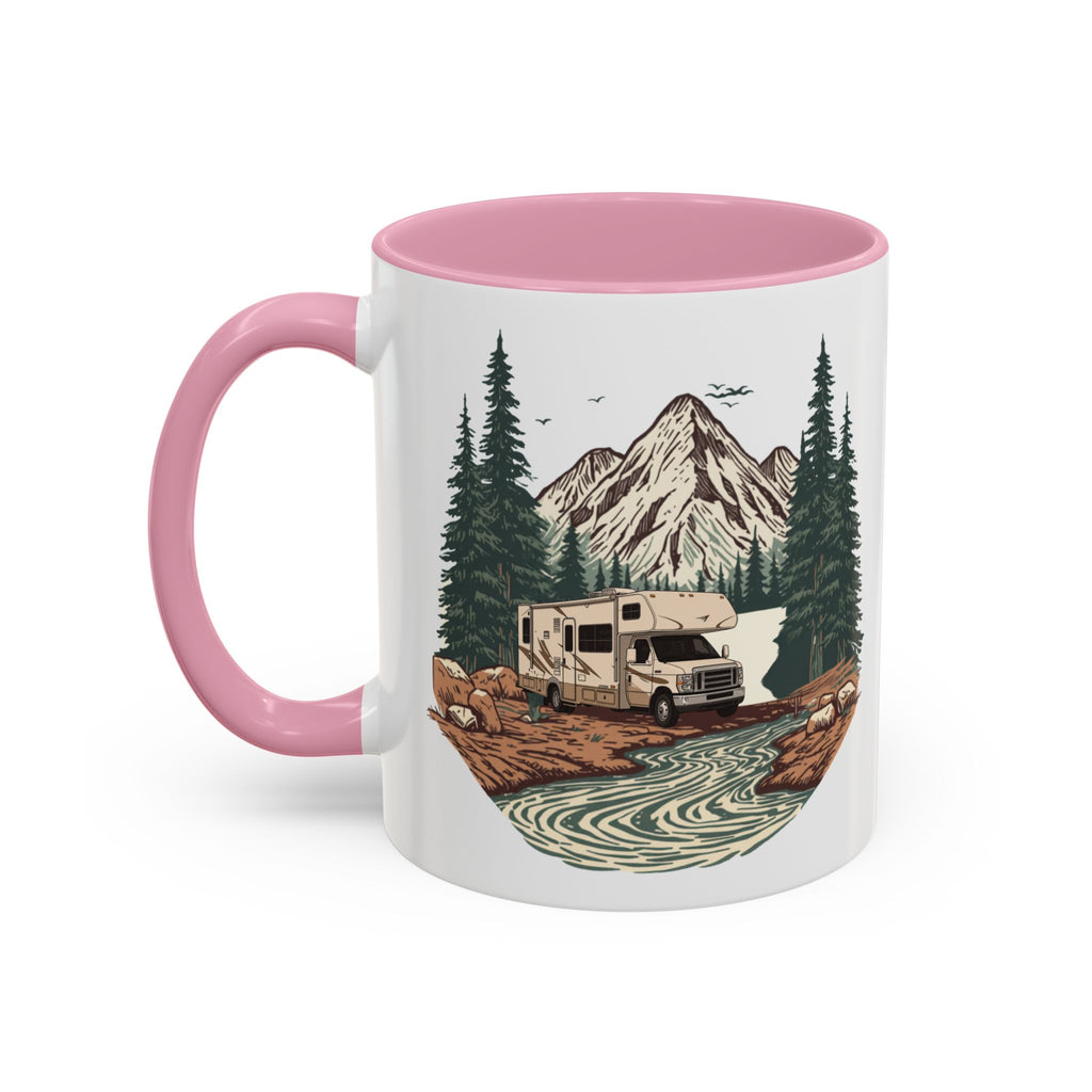 Modern Class C Motorhome "Home, But Mobile" Ceramic Mug — 11oz / 15oz