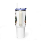 Vintage Class C Motorhome "Home, But Mobile" Tumbler — 40oz Stainless Steel