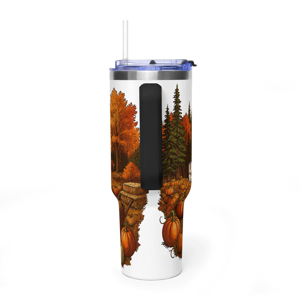 Pumpkin Patch Modern Class A Motorhome Tumbler — 40oz Stainless Steel