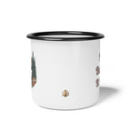 Hippy Van "Home, But Mobile" Enamel Camp Cup — 12oz