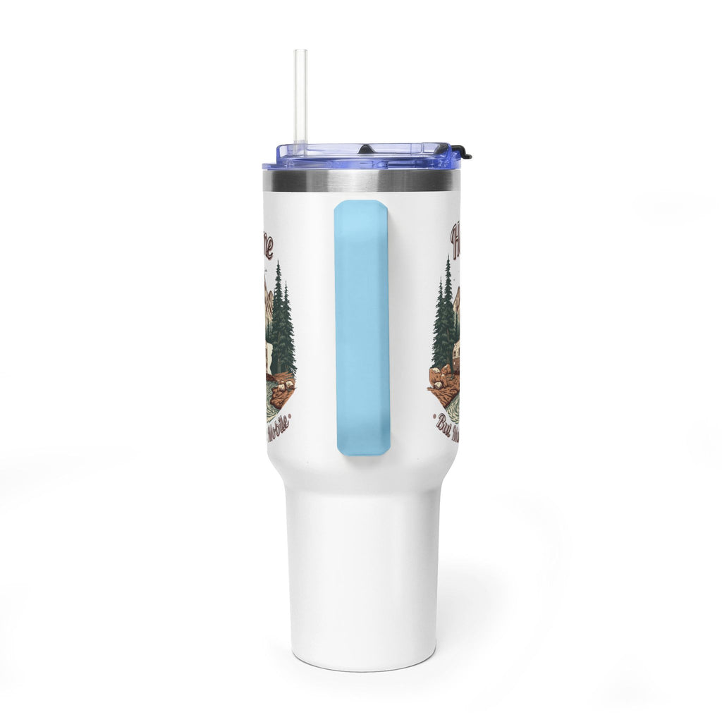 Travel Trailer "Home, But Mobile" Tumbler — 40oz Stainless Steel