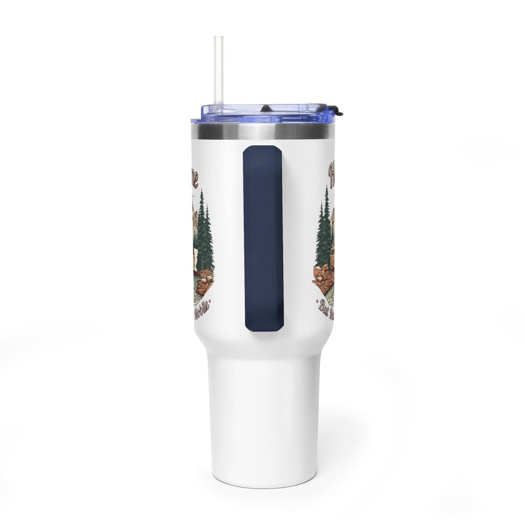 Campervan "Home, But Mobile" Tumbler — 40oz Stainless Steel