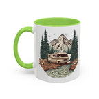 Vintage Class A Motorhome "Home, But Mobile" Ceramic Mug — 11oz / 15oz
