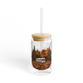 Pumpkin Patch Silver Bullet Trailer Sipper Glass — 16oz Sipper