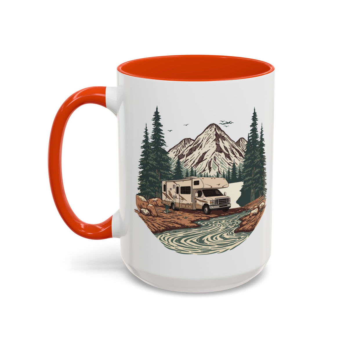 Modern Class C Motorhome "Home, But Mobile" Ceramic Mug — 11oz / 15oz