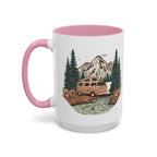 Campervan "Home, But Mobile" Ceramic Mug — 11oz / 15oz