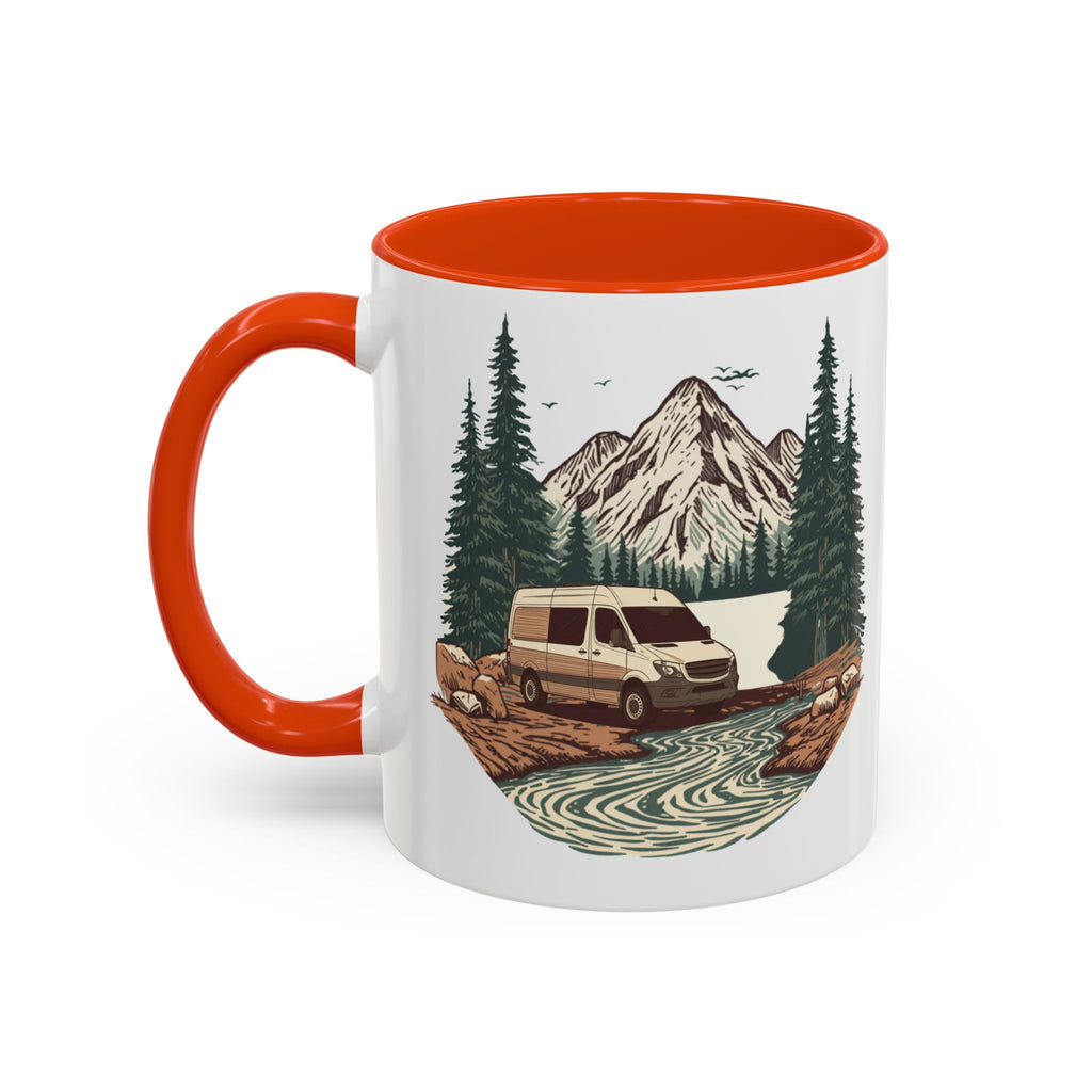 Adventure Van "Home, But Mobile" Ceramic Mug — 11oz / 15oz