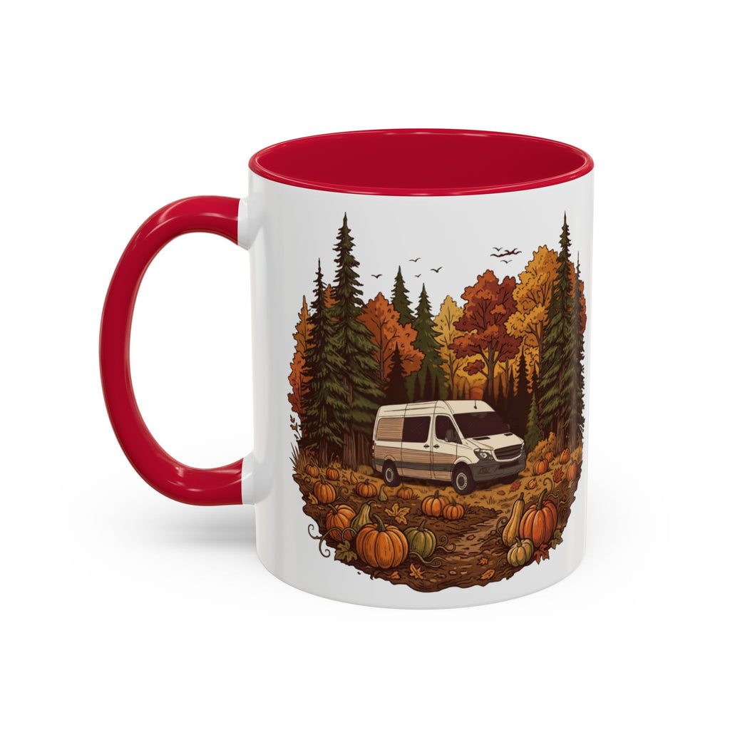 Pumpkin Patch Adventure Van Ceramic Mug — 11oz / 15ozColorful