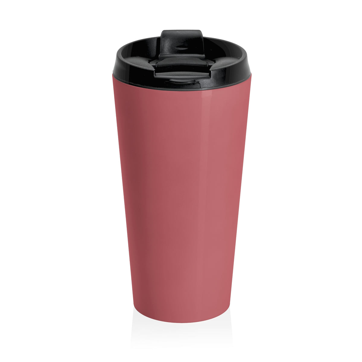 (Red) Pumpkin Patch - Modern 5th Wheel Travel Mug — 15oz Stainless Steel
