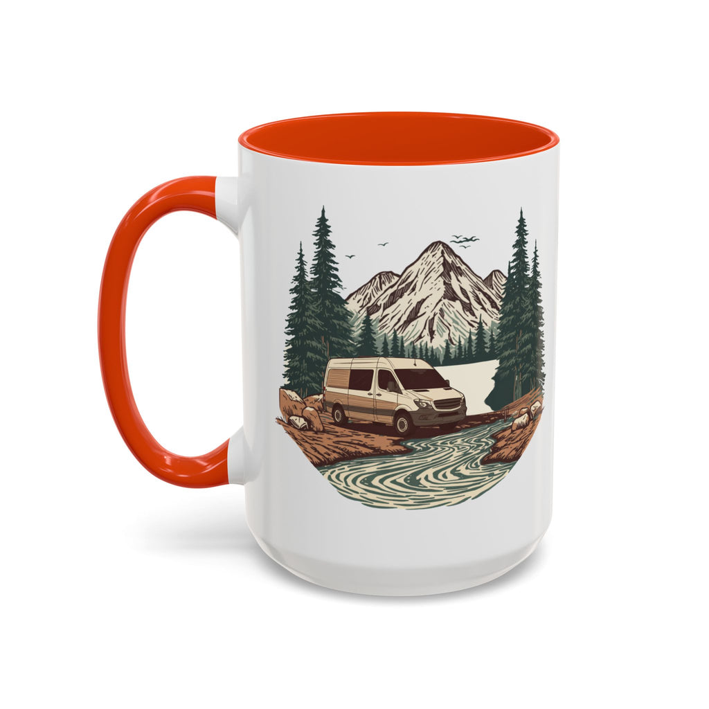 Adventure Van "Home, But Mobile" Ceramic Mug — 11oz / 15oz