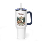 Modern Class C Motorhome "Home, But Mobile" Tumbler — 40oz Stainless Steel
