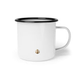 Pumpkin Patch Campervan Enamel Camp Cup — 12oz