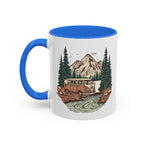 Hippy Van "Home, But Mobile" Ceramic Mug — 11oz / 15oz