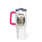 Hippy Van "Home, But Mobile" Tumbler — 40oz Stainless Steel