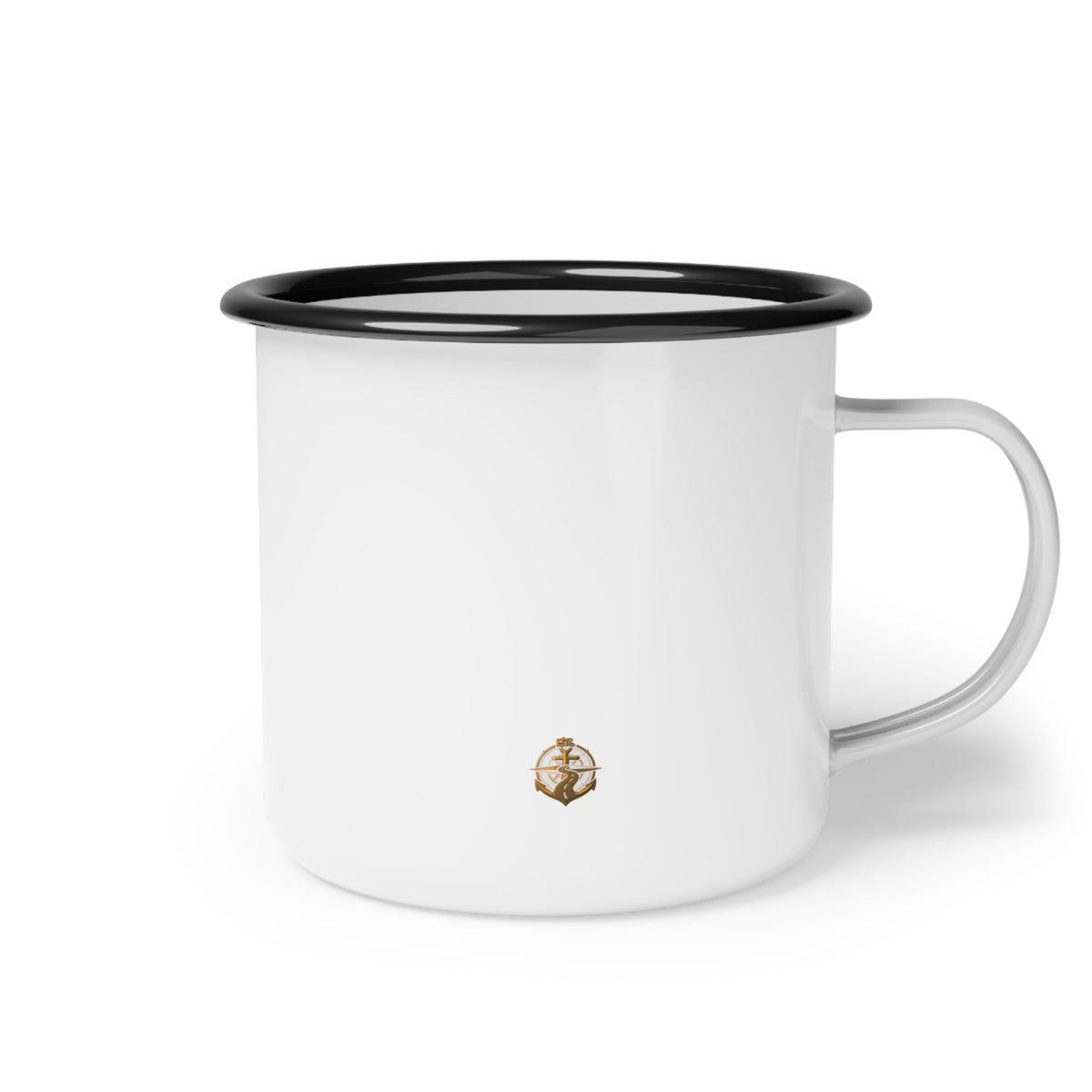 Pumpkin Patch Modern 5th Wheel Enamel Camp Cup — 12oz