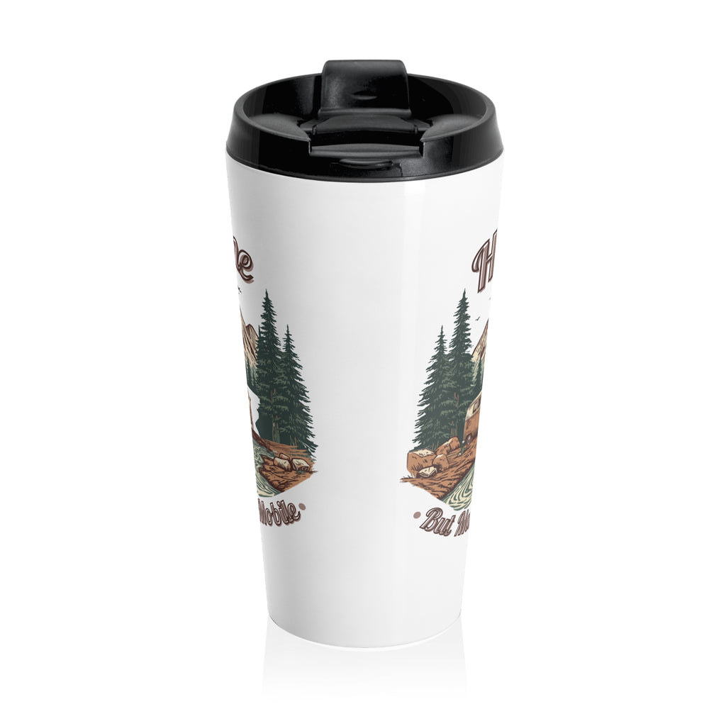 Hippy Van "Home, But Make It Mobile" Travel Mug — 15oz Stainless Steel