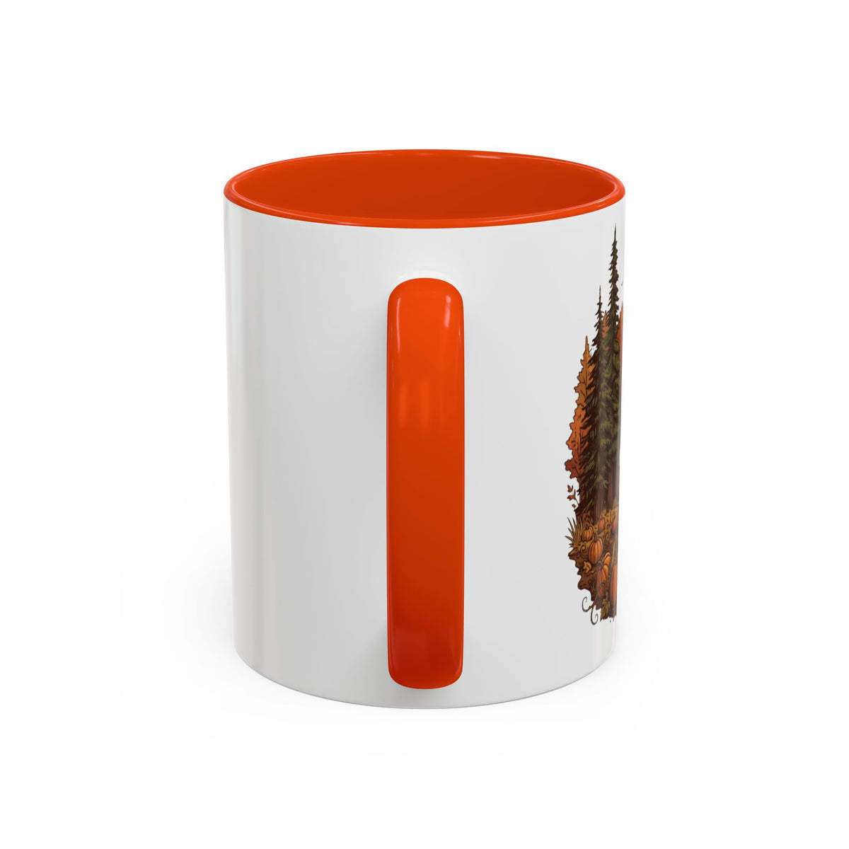 Pumpkin Patch Hippy Van Ceramic Mug — 11oz / 15ozColorful
