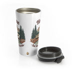 5th Wheel "Home, But Mobile" Travel Mug — 15oz Stainless Steel