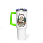 Adventure Van "Home, But Mobile" Tumbler — 40oz Stainless Steel